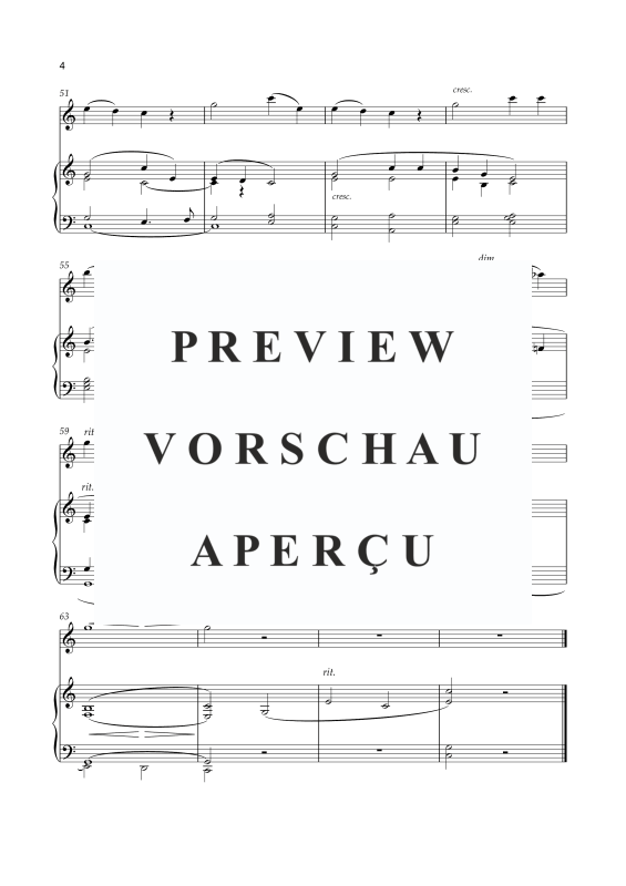 gallery: Ave Maria, , Querflöte und Orgel