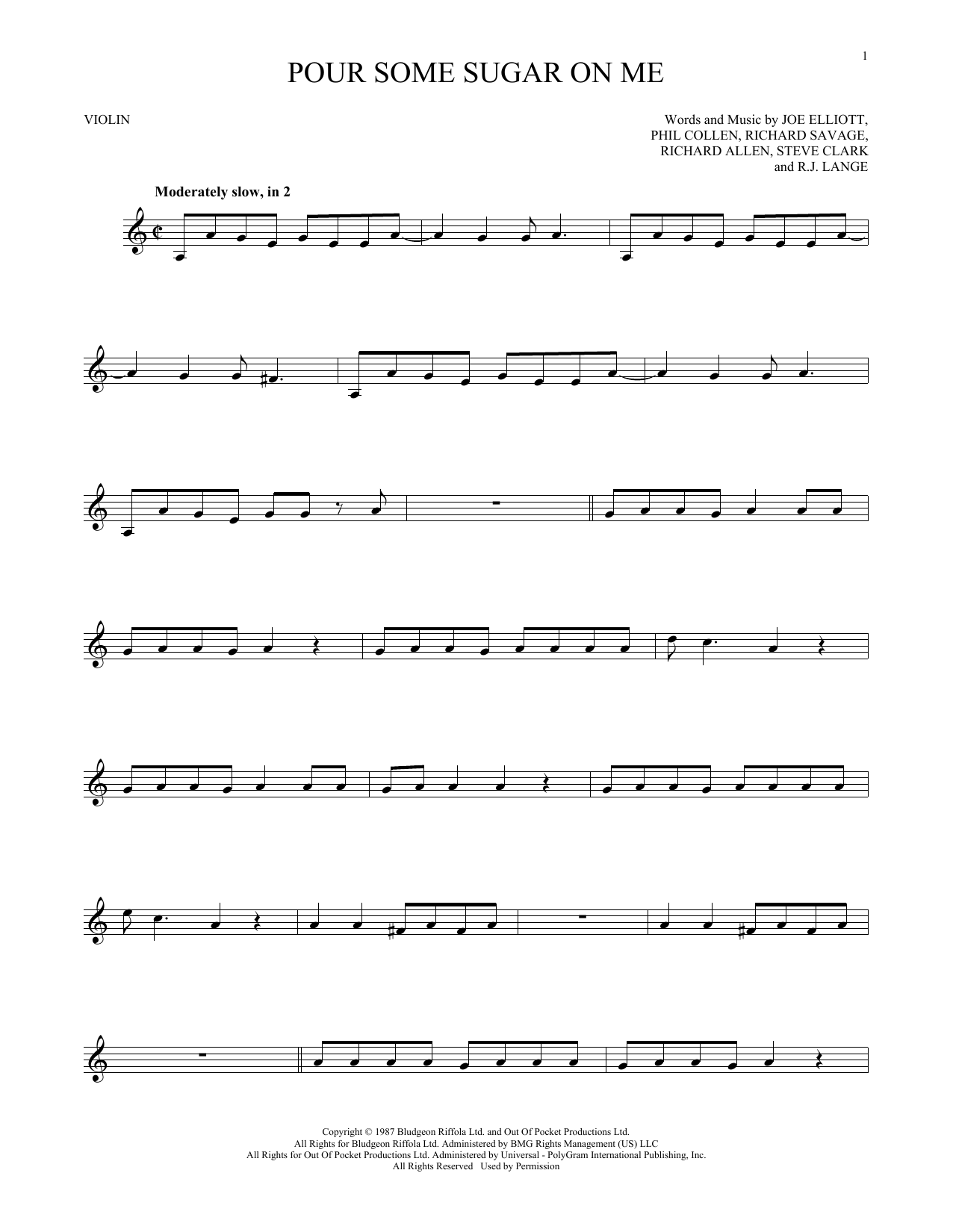 Product gallery: Page 1 of 1 Pour Some Sugar On Me, Def Leppard