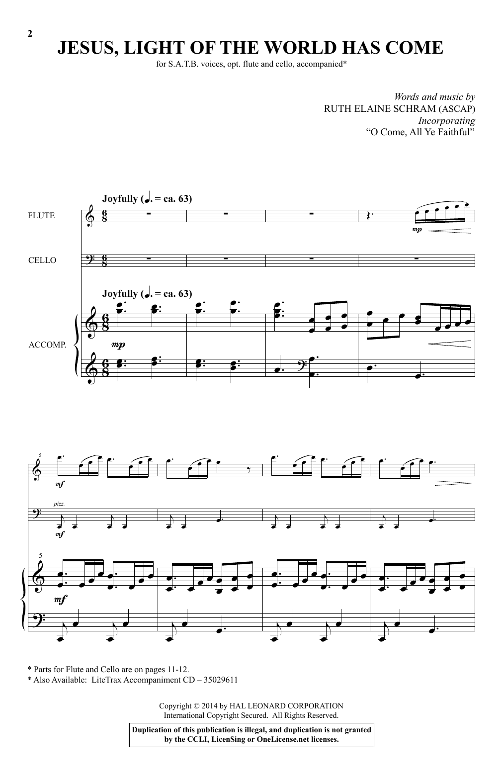 Produktbild zu: Jesus, Light Of The World Has Come