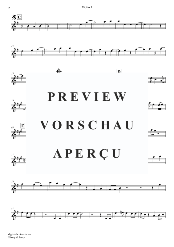 Produktgalerie: Seite 10 von 11 Ebony And Ivory, McCartney, Paul/Wonder, Stevie, (Violinen Trio + Klavier)