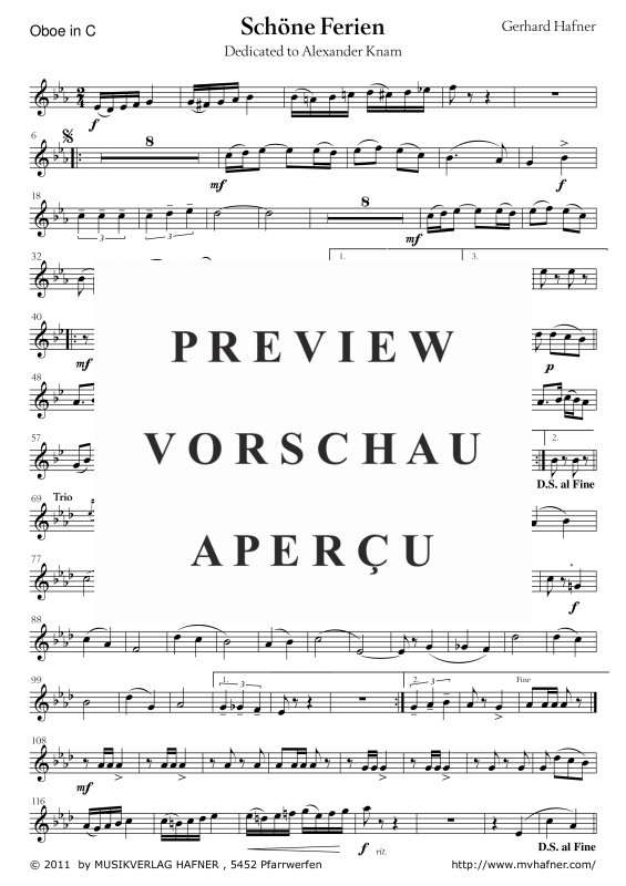 Product gallery: Page 11 of 11 Schöne Ferien, , (large wind orchestra)