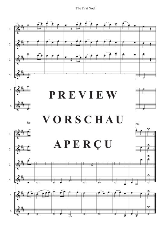 Produktgalerie: Seite 7 von 11 The First Noel , , (flexibles Quintett)