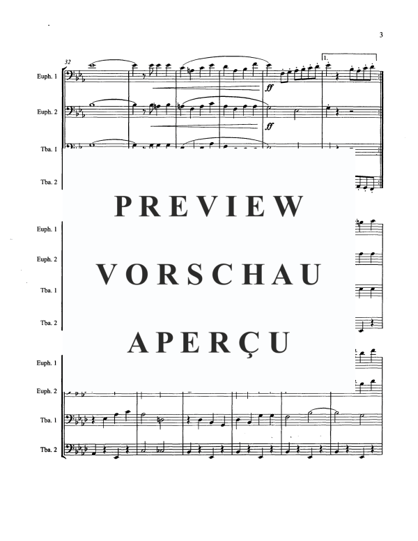 Produktgalerie: Seite 6 von 11 Ohlone Suite, , Tuba Quartett EETT