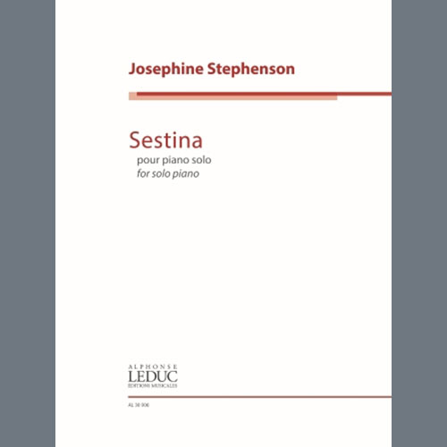 cover: Sestina, Josephine Stephenson