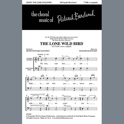 cover: The Lone Wild Bird, Richard Burchard
