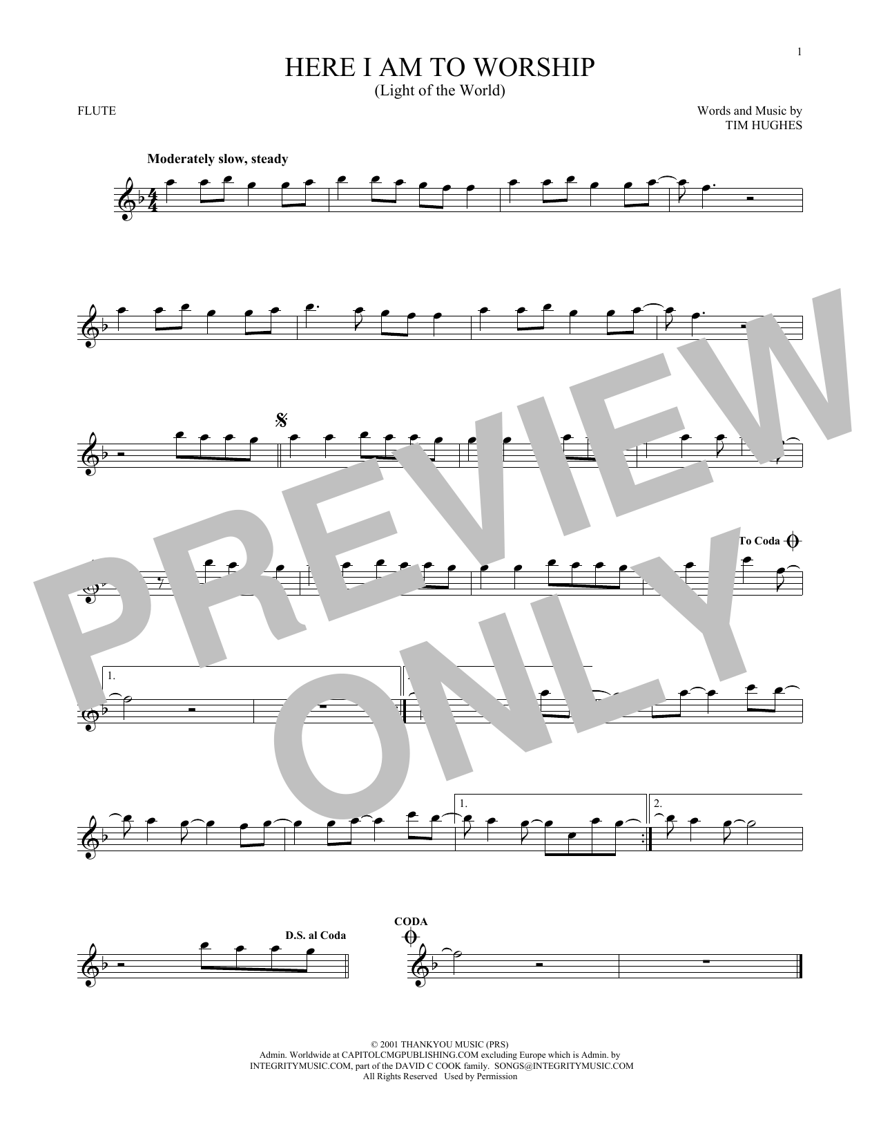 Product gallery: Page 1 of 1 Here I Am To Worship (Light Of The World), Phillips, Craig & Dean
