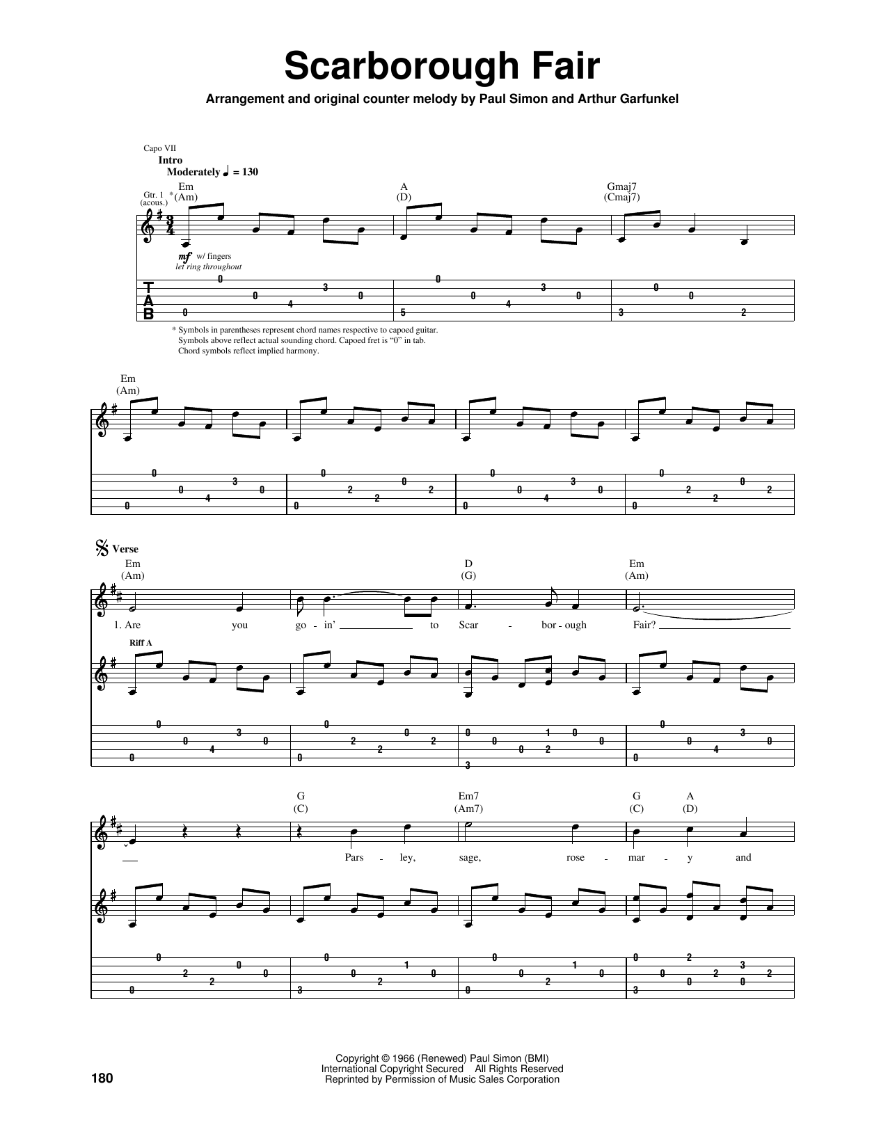 Product picture to: Scarborough Fair/Canticle