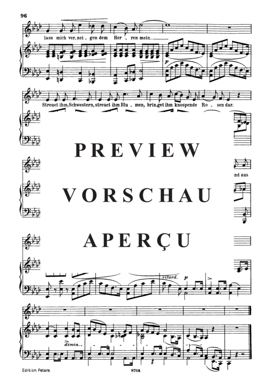 Product gallery: Page 4 of 4 Helft mir, ihr Schwestern, Op.42 No.5, , Medium Voice and Piano