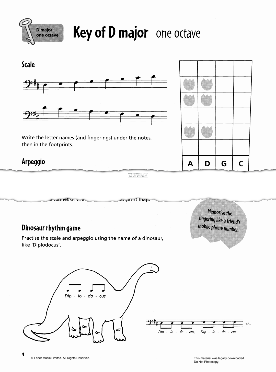 Produktgalerie: Seite 1 von 1 D Major Scale/Sinowa Deledde, Mary Cohen, Violoncello