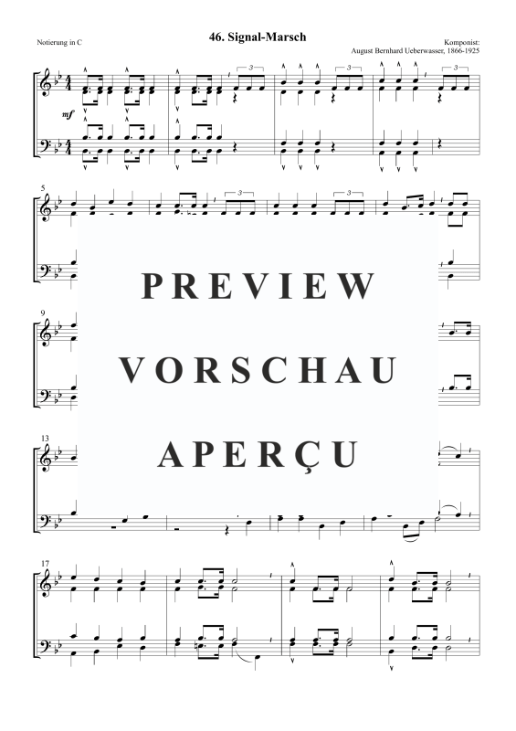 Produktgalerie: Seite 2 von 5 Signal-Marsch, , Posaunenchor