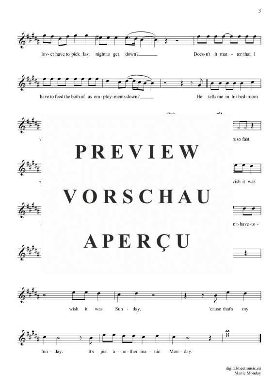 Produktgalerie: Seite 4 von 4 Manic Monday, Bangles, Altsaxophon