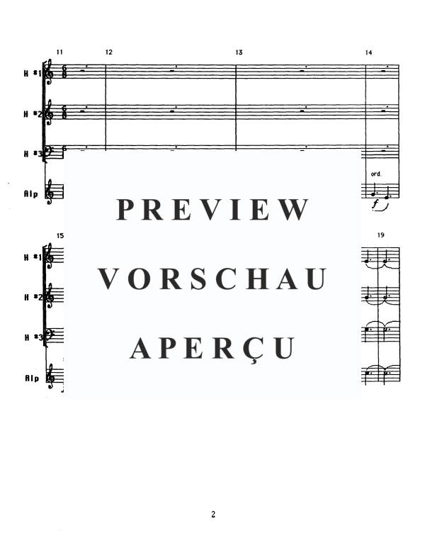 Produktgalerie: Seite 5 von 11 Alptitudinous, , Alphorn in F und Horn Trio