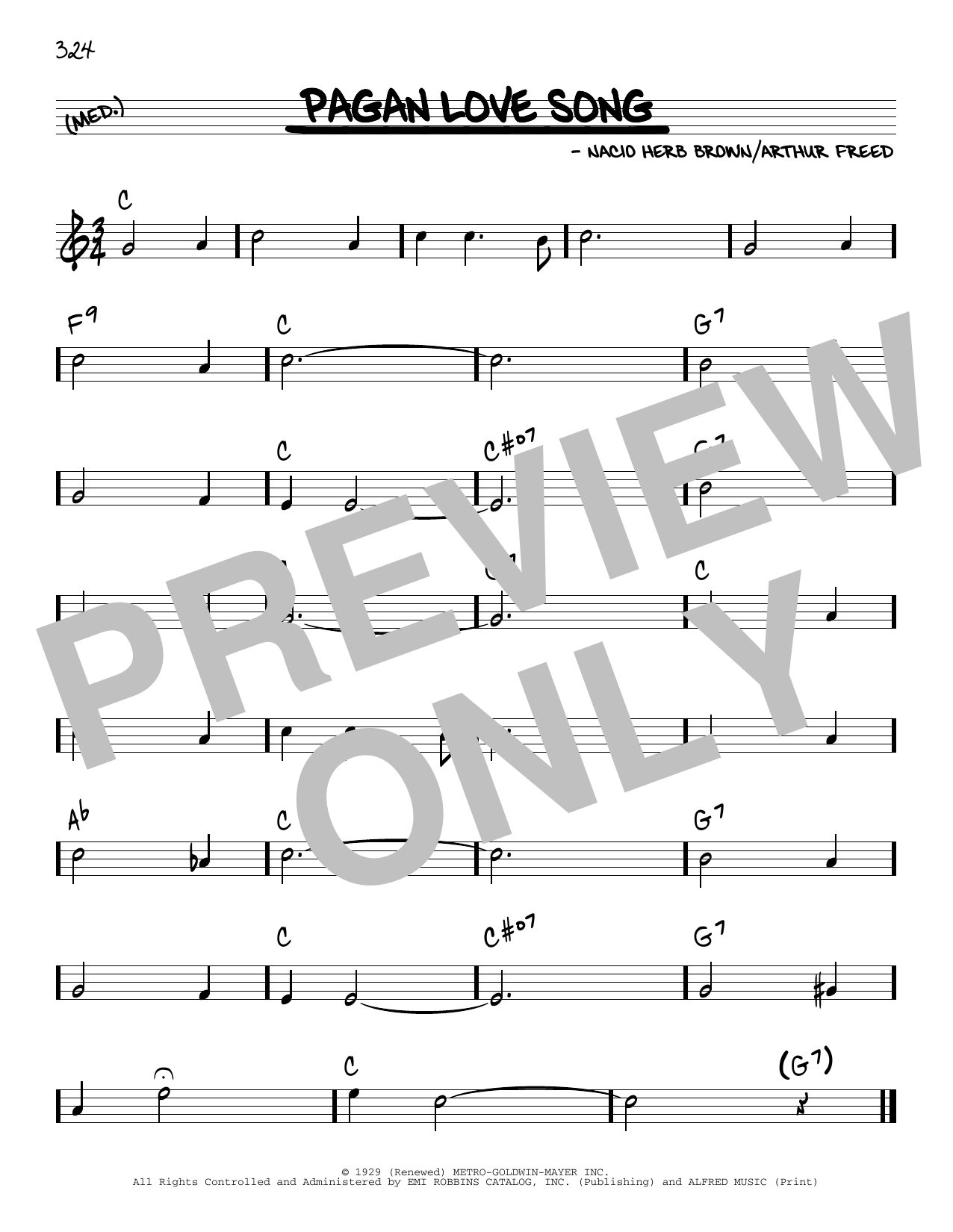 Produktbild zu: Pagan Love Song
