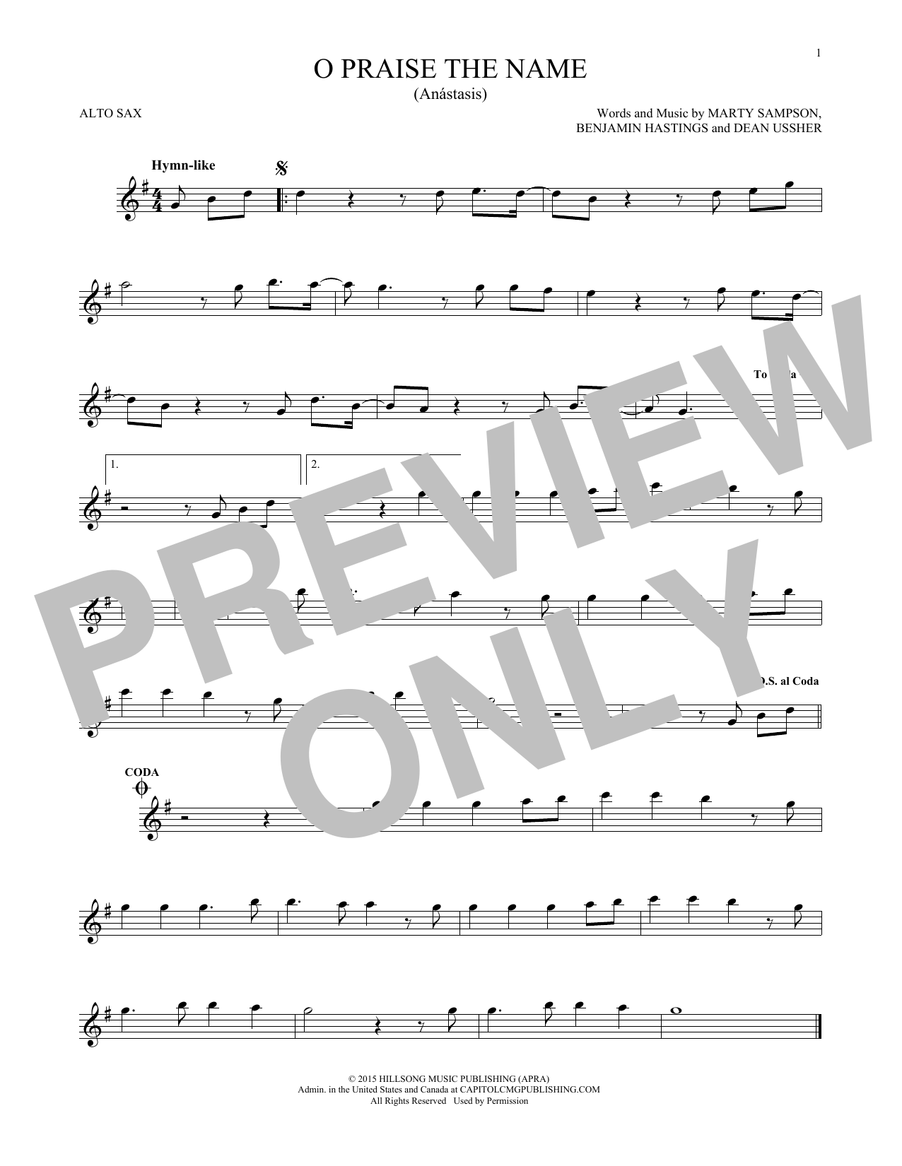 Product gallery: Page 1 of 1 O Praise The Name (Anastasis), Hillsong Worship