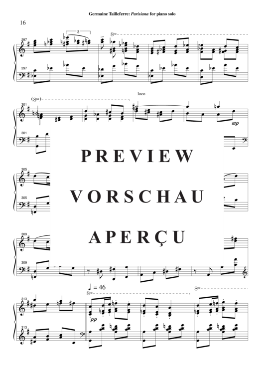 Product gallery: Page 19 of 60 Parisiana , , Piano Solo