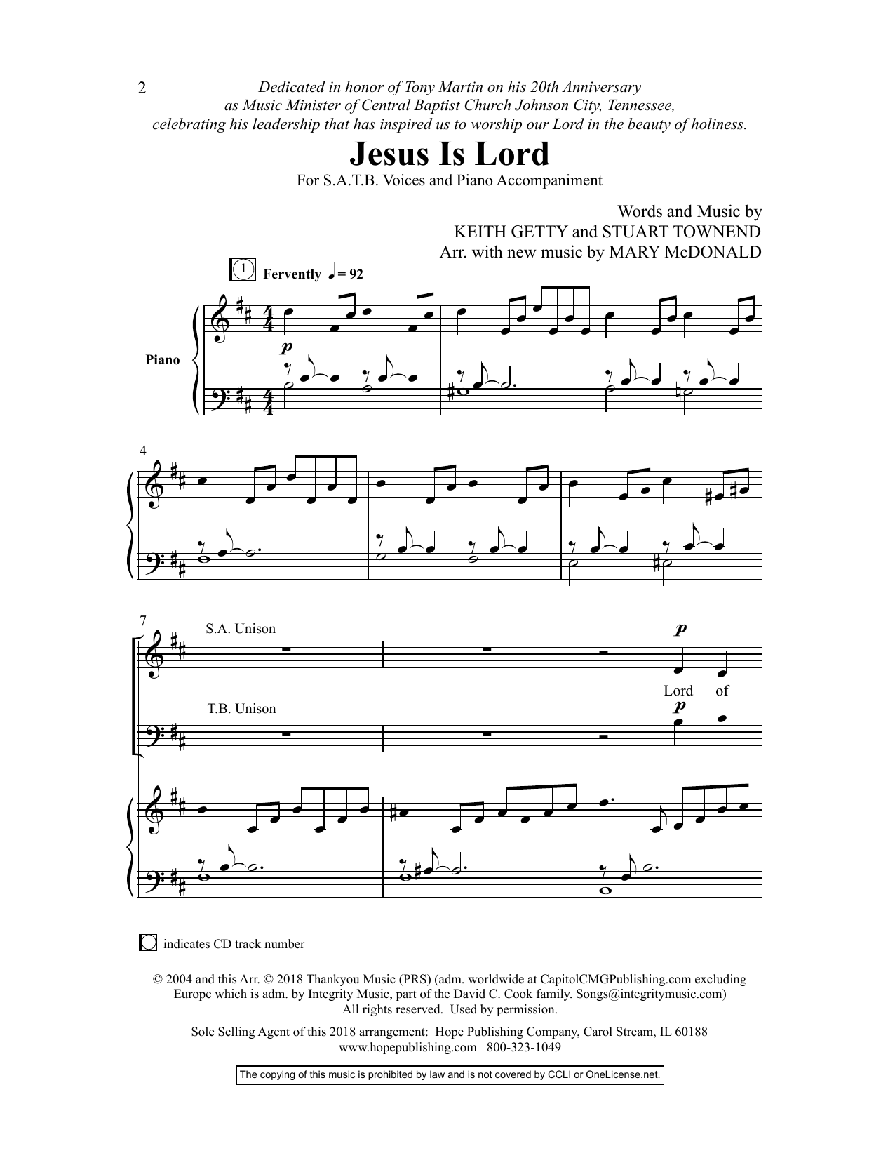 Product picture to: Jesus Is Lord