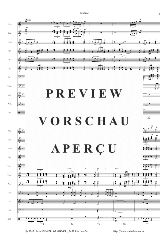 Product gallery: Page 8 of 11 Festivo, , (large wind orchestra)