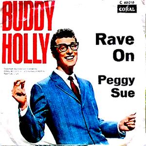 cover: Rave On, Buddy Holly, Gesang, Gitarre, Klavier