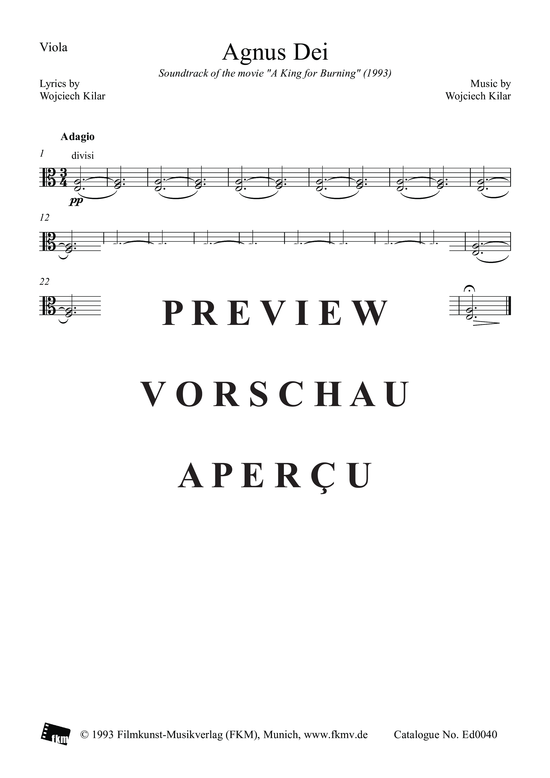 Product gallery: Page 4 of 6 König der letzten Tage - Agnus Dei: Viola, , Viola