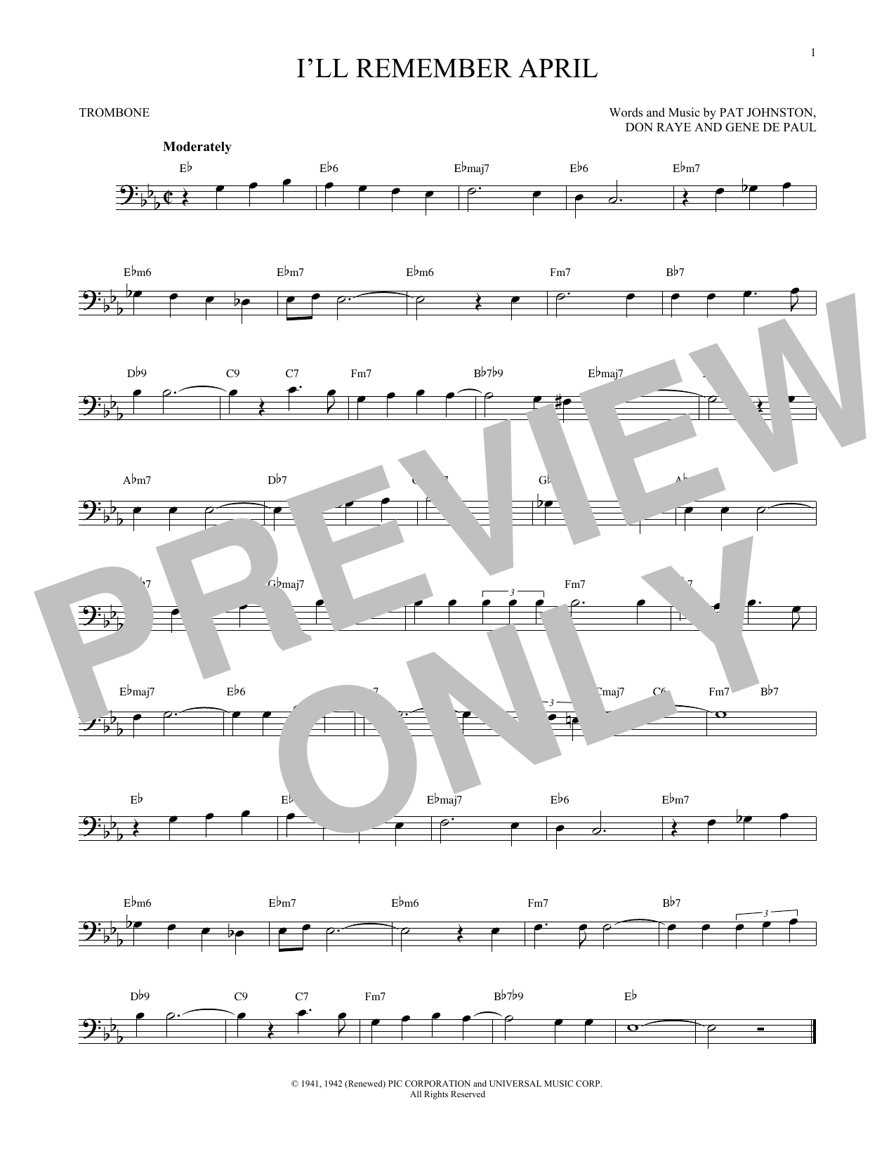 Product gallery: Page 1 of 1 I'll Remember April, Woody Herman & His Orchestra