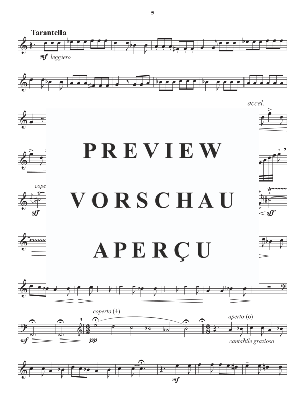 Produktgalerie: Seite 8 von 11 Pieces - Four Improvisations, , Horn in F