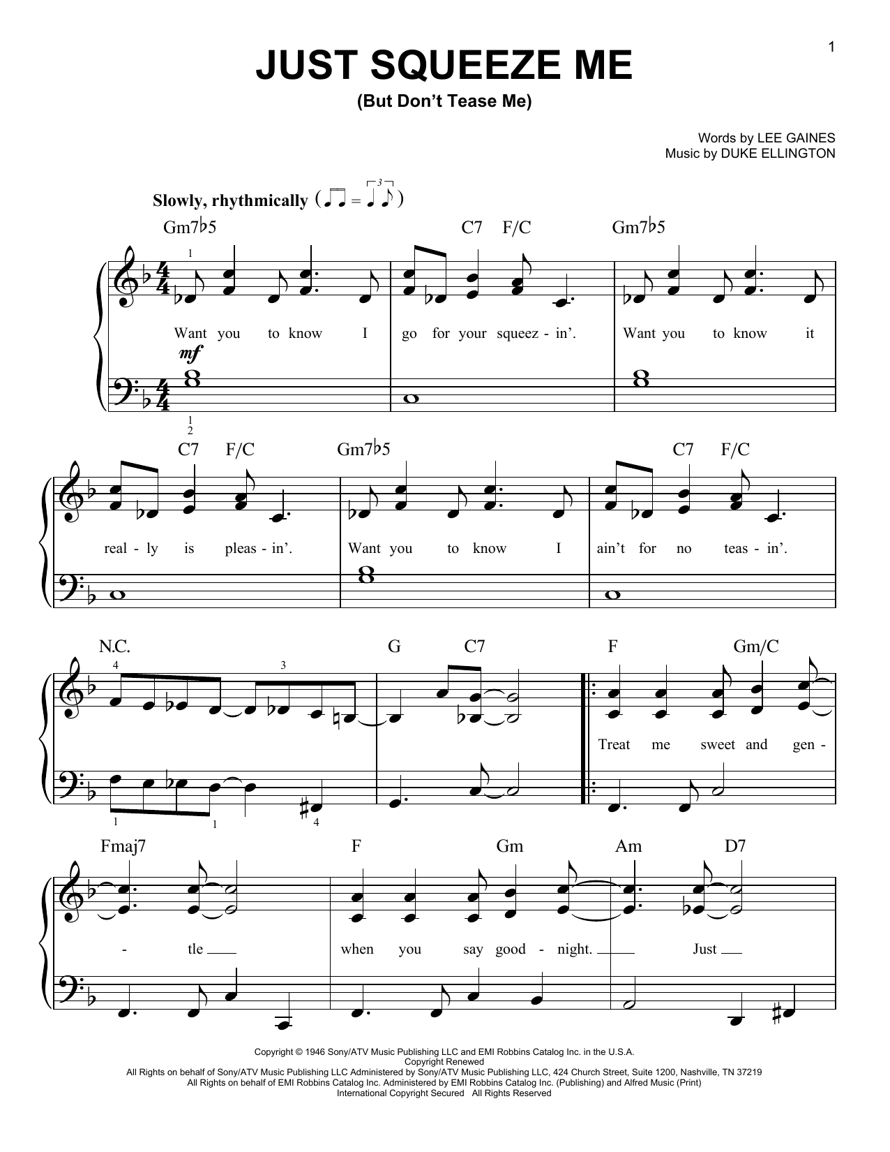 Produktbild zu: Just Squeeze Me (But Don't Tease Me)