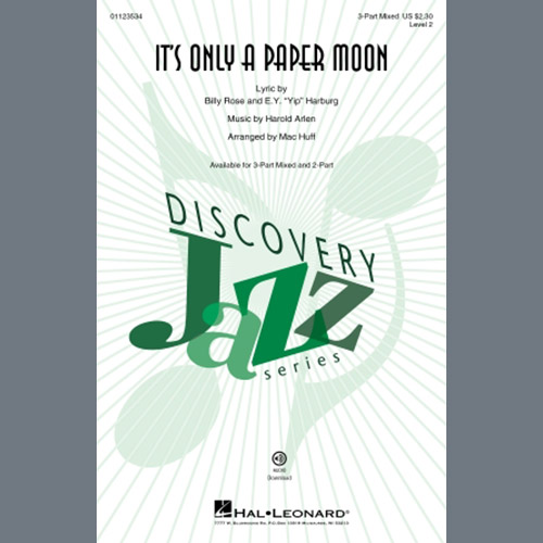 cover: It's Only A Paper Moon (arr. Mac Huff), Harold Arlen