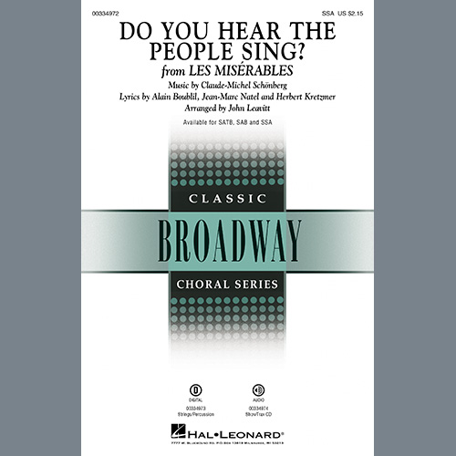 Produktbild zu: Do You Hear The People Sing? (from Les Misérables) (arr. John Leavitt)