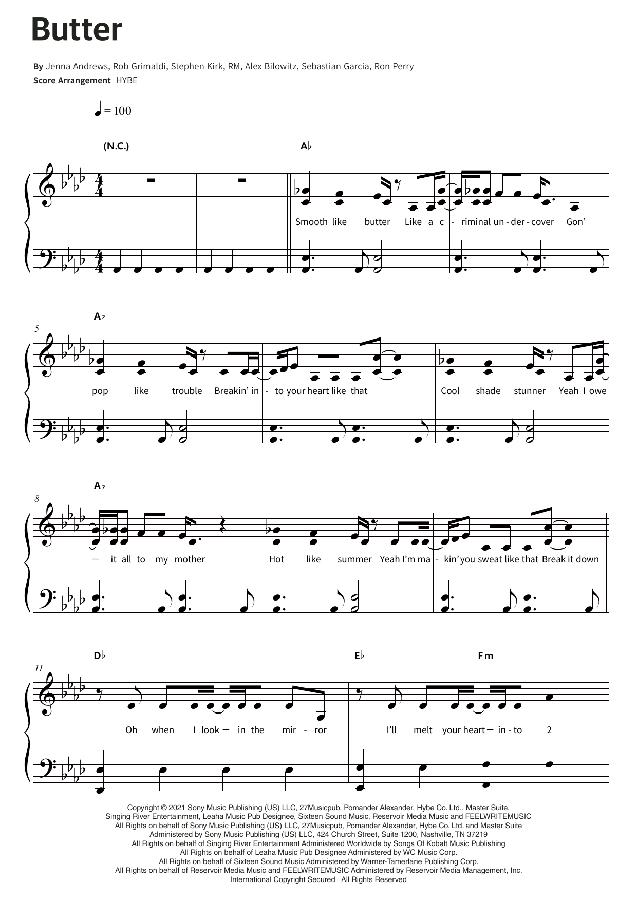 Produktgalerie: Seite 1 von 1 Butter, BTS