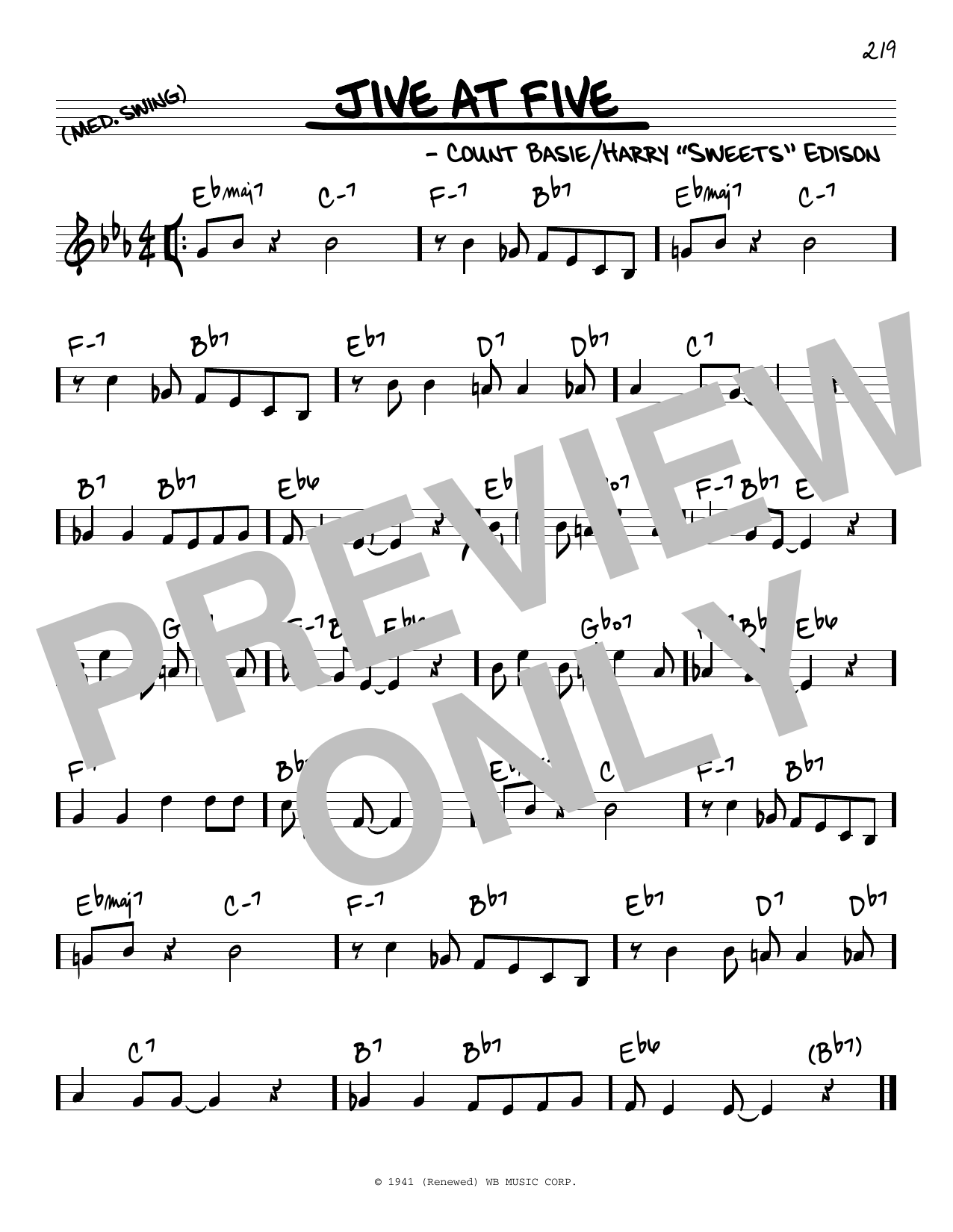 Product picture to: Jive At Five - Count Basie