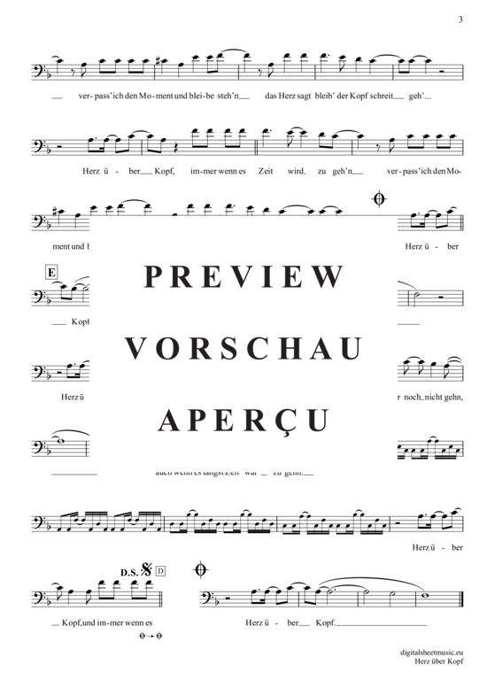 Produktgalerie: Seite 4 von 4 Herz über Kopf , Joris, (Violon-Cello)
