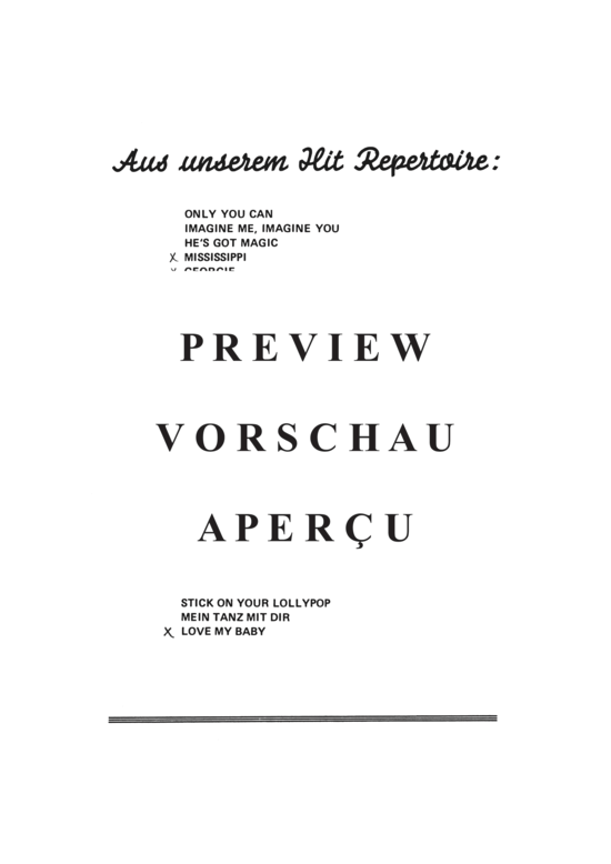 Produktgalerie: Seite 19 von 19 One More Little Kissy , Luv, (Combo-Band)