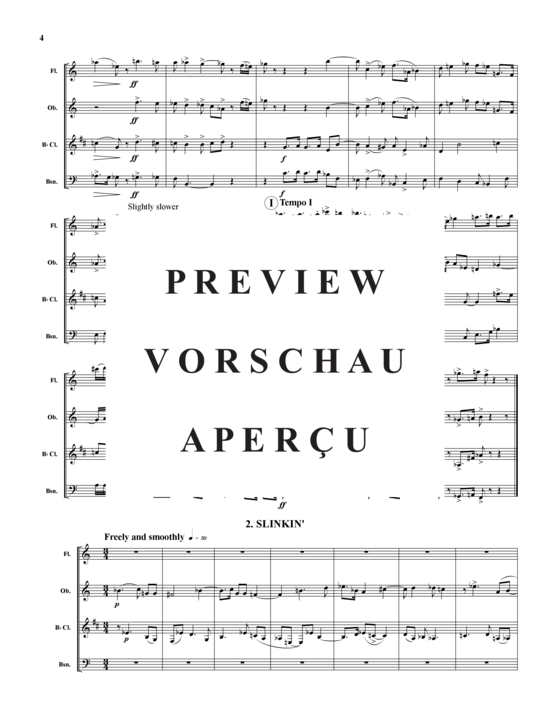 Product gallery: Page 5 of 21 Three Motions für Holzbläser-Quartett, , 