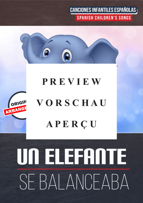 Produktgalerie: Seite 2 von 5 Un Elefante Se Balanceaba, , (Gesang + Klavier, Gitarre)