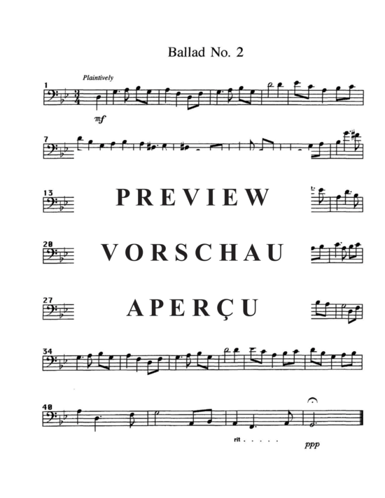 Product gallery: Page 5 of 21 Twenty-one Etudes , , (Euphonium Solo)