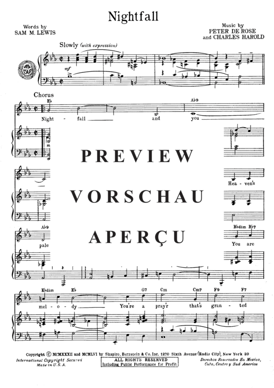 Produktgalerie: Seite 3 von 8 Nightfall , Soundtrack, Klavier und Gesang