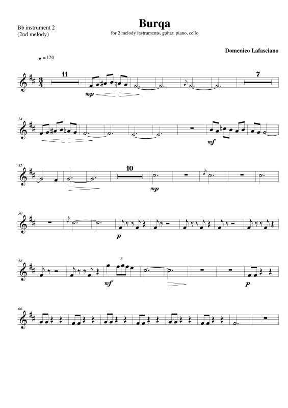 Produktbild zu: BurqaDomenico Lafasciano