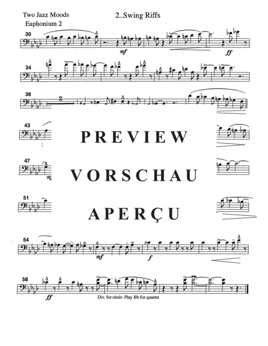 Product gallery: Page 19 of 21 Two Jazz Moods , , (Tuba Quartett EETT)
