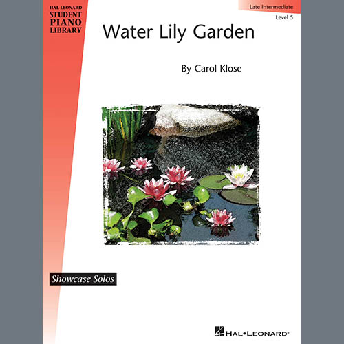cover: Water Lily Garden, Carol Klose, Klavier