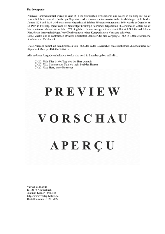 Produktgalerie: Seite 3 von 11 Vom Himmel hoch (Partitur), , Gemischtes Ensemble CCATB, 2 Violinen, Violon und BC