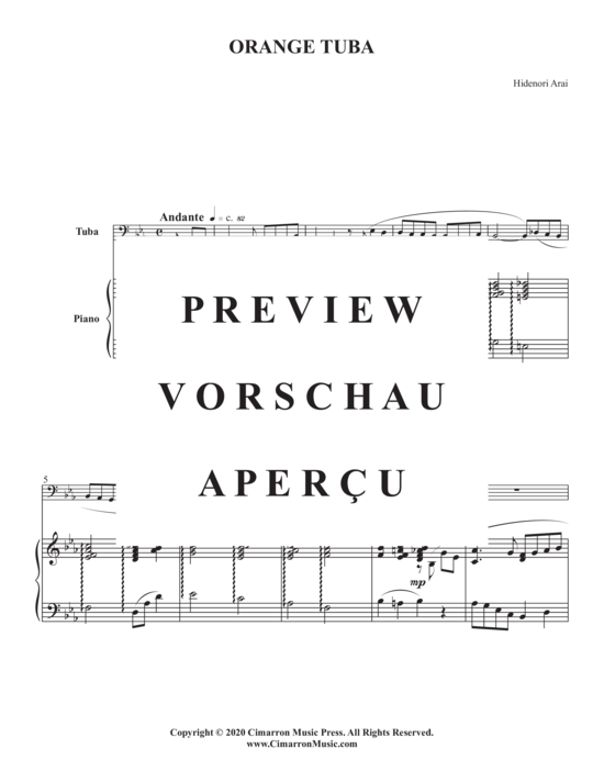 Product gallery: Page 3 of 16 Orange Tuba , , (tuba + piano)