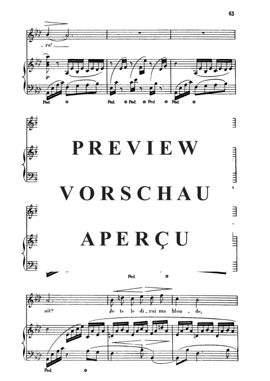 Product gallery: Page 4 of 7 Sylvie Op.6 No.3, , High Voice and Piano