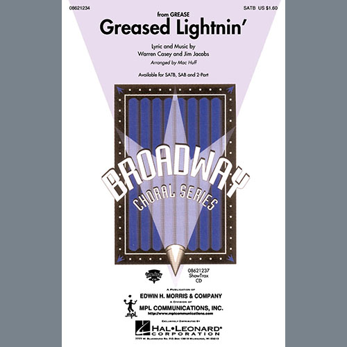cover: Greased Lightnin' (from Grease) (arr. Mac Huff), Warren Casey and Jim Jacobs, Chor