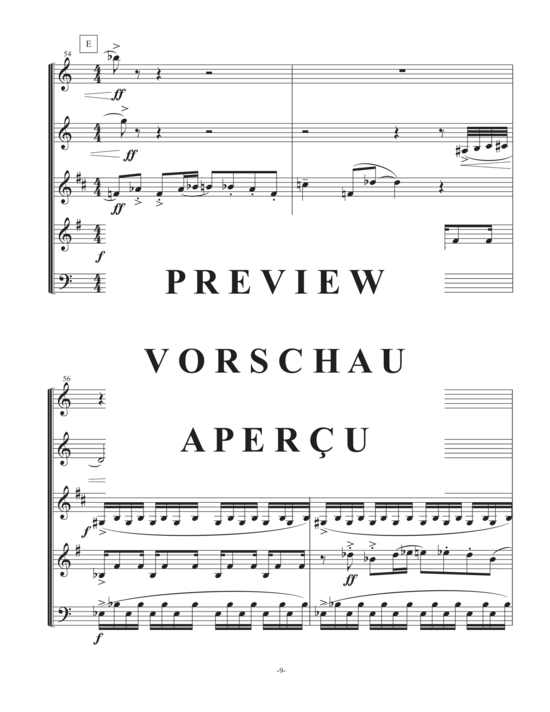 Produktgalerie: Seite 12 von 21 Two Modern Motets , , (Holzbläser Quintett Flöte, Oboe, Klarinette, Horn, Fagott)