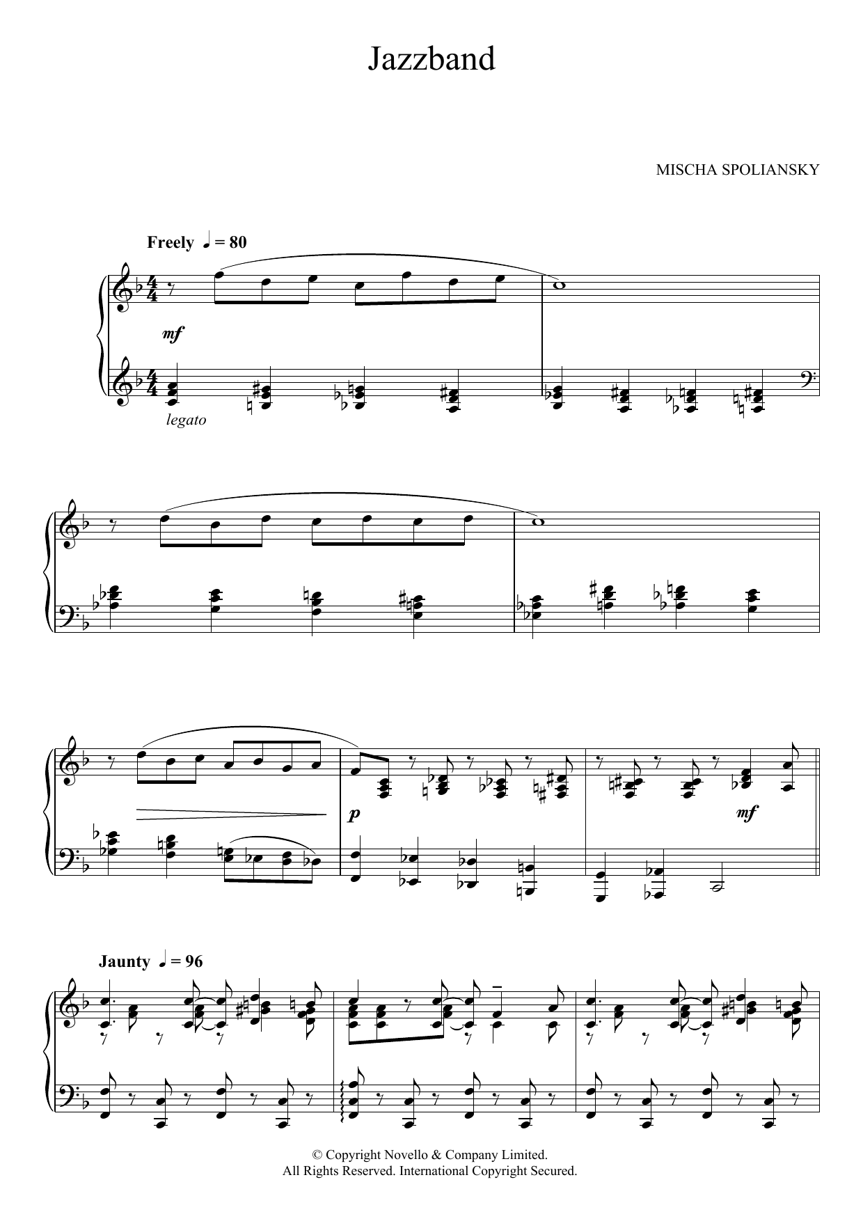 Product gallery: Page 1 of 1 Jazzband, Mischa Spoliansky