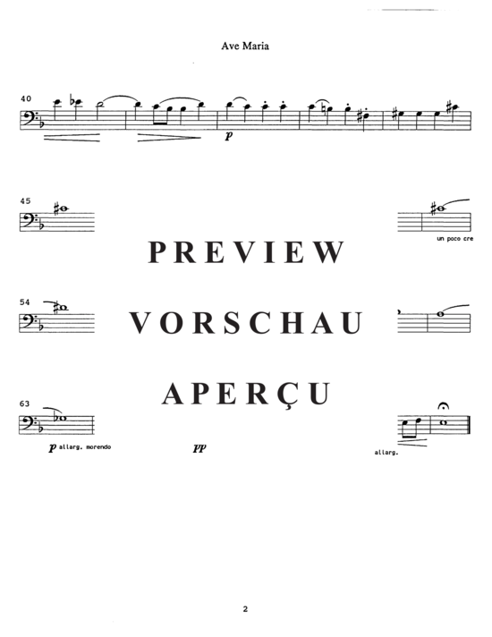 Product gallery: Page 8 of 14 Ave Maria , , (Tuba Quartett EETT)