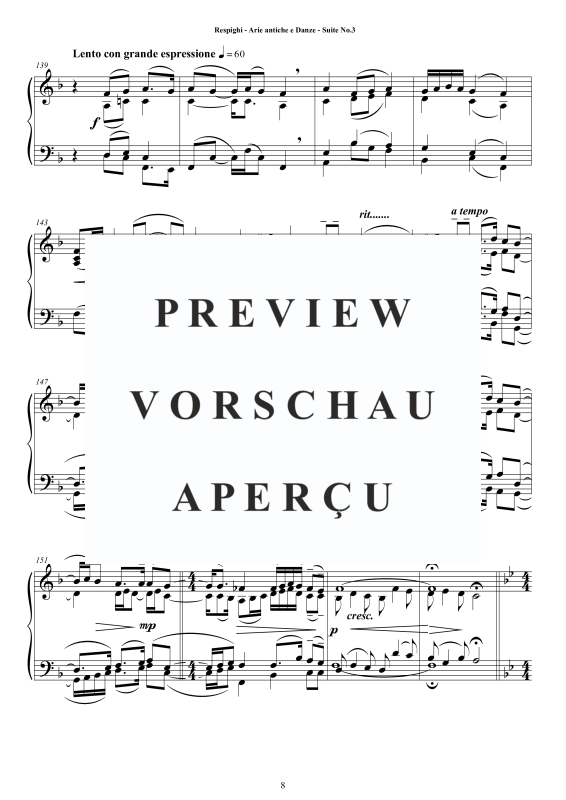 Produktgalerie: Seite 9 von 11 Suite No. 3 - Antiche Arie e Danze, , Klavier Solo
