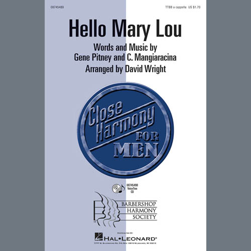 cover: Hello Mary Lou (arr. David Wright), Ricky Nelson, Chor