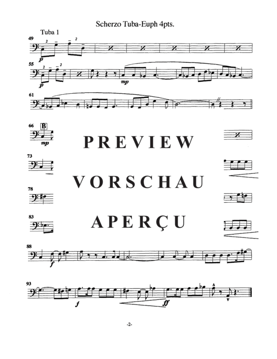 Product gallery: Page 15 of 17 Scherzo , , (Tuba Quartett EETT)