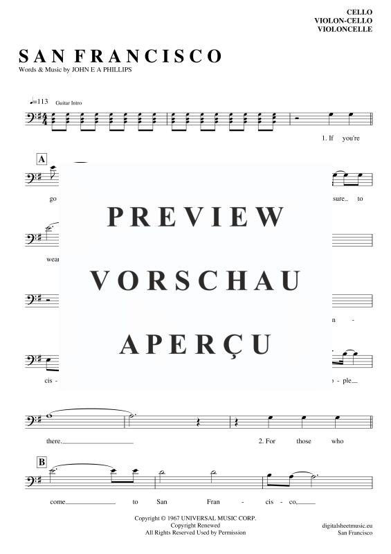 Produktgalerie: Seite 2 von 4 San Francisco, Mckenzie, Scott, (Violoncello)